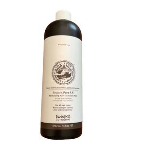 Tweak'd by Nature Restore Pure FF Fragrance Free Hair Treatment Mist Hair 16oz
